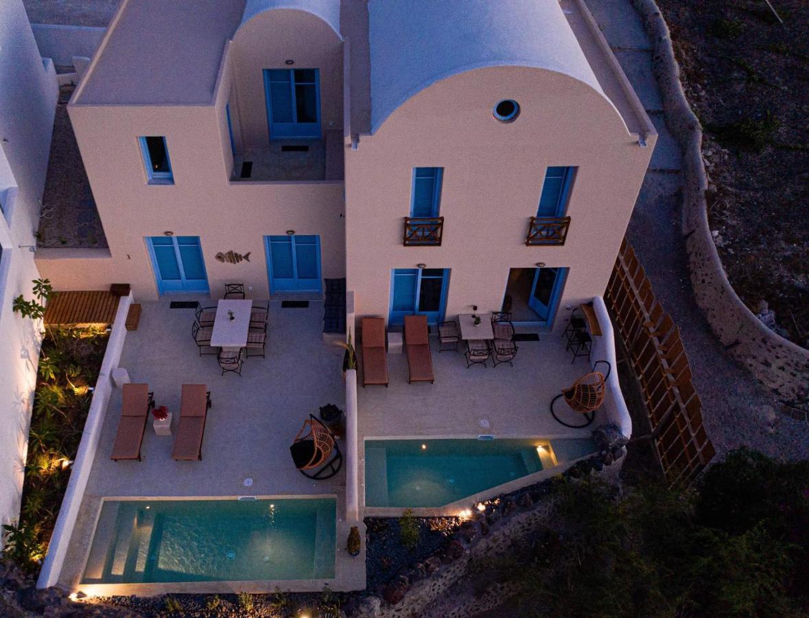 Vila Pink Freud Santorini Oía