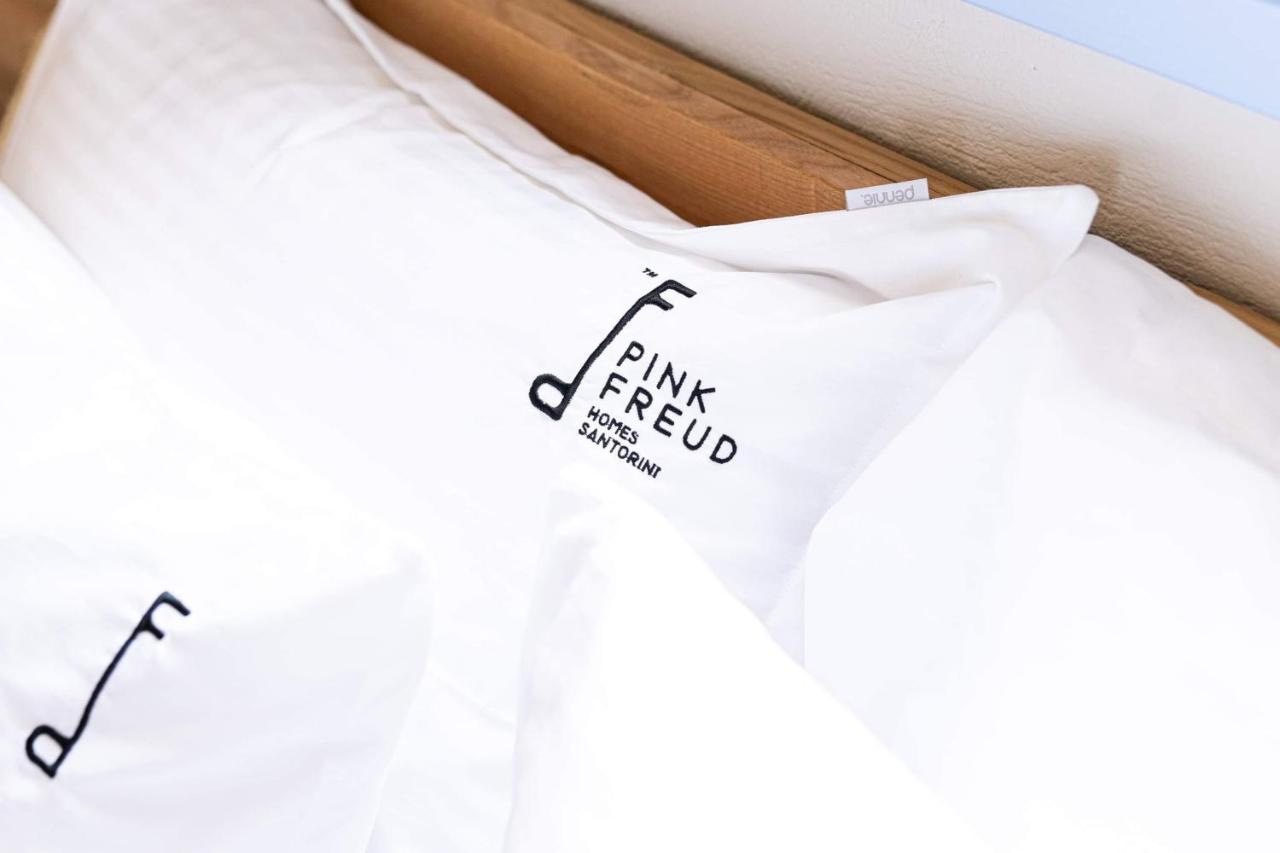 Pink Freud Santorini Oía